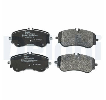 Sada brzdových destiček, kotoučová brzda DELPHI LP3367