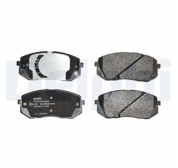 Sada brzdových destiček, kotoučová brzda DELPHI LP3535