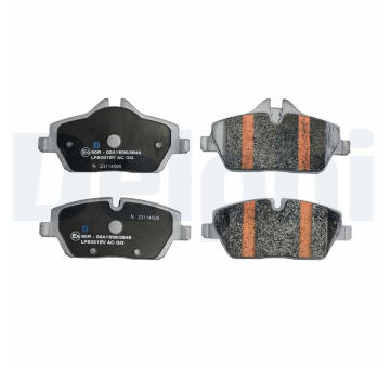 Sada brzdových destiček, kotoučová brzda DELPHI LP5001EV