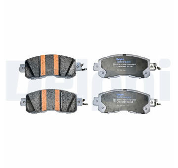 Sada brzdových destiček, kotoučová brzda DELPHI LP5003EV