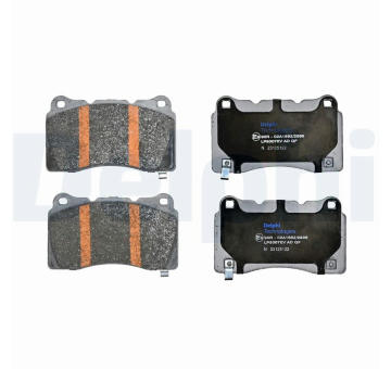 Sada brzdových destiček, kotoučová brzda DELPHI LP5007EV