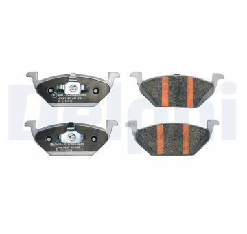 Sada brzdových destiček, kotoučová brzda DELPHI LP5014EV