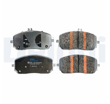 Sada brzdových destiček, kotoučová brzda DELPHI LP5019EV