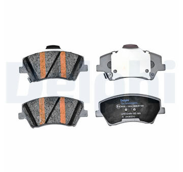 Sada brzdových destiček, kotoučová brzda DELPHI LP5024EV