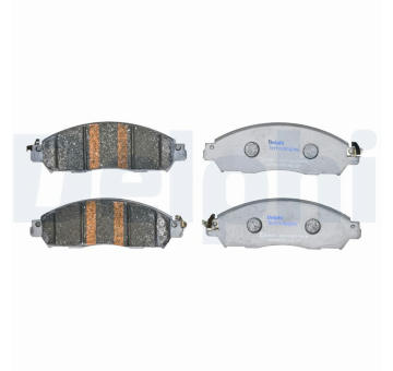 Sada brzdových destiček, kotoučová brzda DELPHI LP5027EV