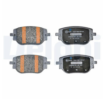 Sada brzdových destiček, kotoučová brzda DELPHI LP5057EV