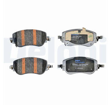 Sada brzdových destiček, kotoučová brzda DELPHI LP5070EV