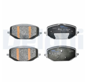 Sada brzdových destiček, kotoučová brzda DELPHI LP5073EV