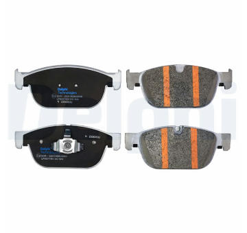 Sada brzdových destiček, kotoučová brzda DELPHI LP5077EV