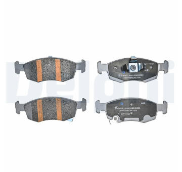 Sada brzdových destiček, kotoučová brzda DELPHI LP5079EV