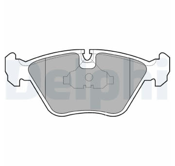 Sada brzdových platničiek kotúčovej brzdy DELPHI LP602-18B1