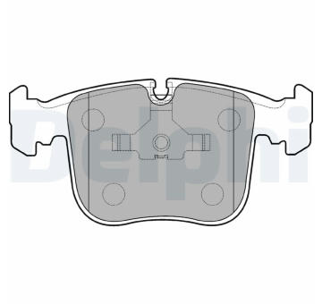 Sada brzdových destiček, kotoučová brzda DELPHI LP845