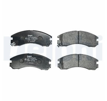 Sada brzdových destiček, kotoučová brzda DELPHI LP871