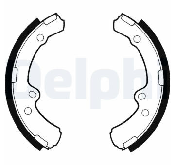 Sada brzdových čelistí DELPHI LS1368