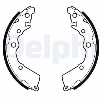 Sada brzdových čelistí DELPHI LS2068