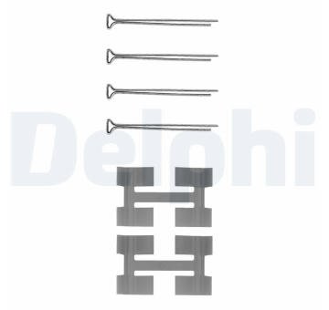 Sada prislusenstvi, oblozeni kotoucove brzdy DELPHI LX0033