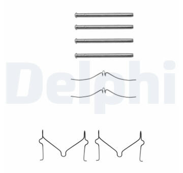 Sada prislusenstvi, oblozeni kotoucove brzdy DELPHI LX0211