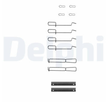 Sada prislusenstvi, oblozeni kotoucove brzdy DELPHI LX0262