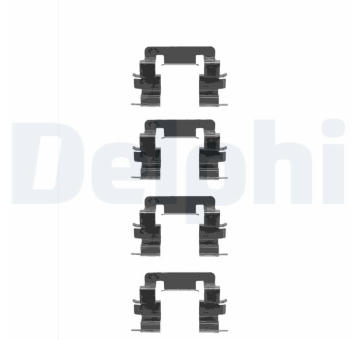 Sada prislusenstvi, oblozeni kotoucove brzdy DELPHI LX0346