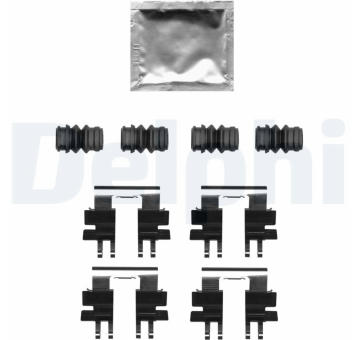 Sada prislusenstvi, oblozeni kotoucove brzdy DELPHI LX0695