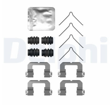 Sada prislusenstvi, oblozeni kotoucove brzdy DELPHI LX0757