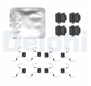 Sada prislusenstvi, oblozeni kotoucove brzdy DELPHI LX0808