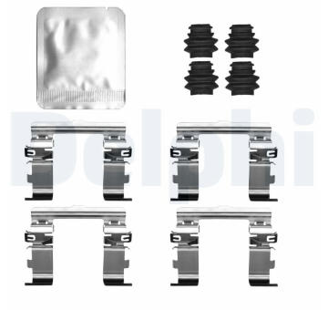 Sada prislusenstvi, oblozeni kotoucove brzdy DELPHI LX0822