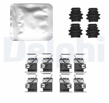 Sada prislusenstvi, oblozeni kotoucove brzdy DELPHI LX0831