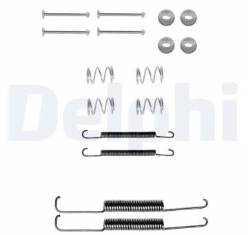 Sada příslušenství, brzdové čelisti DELPHI LY1003
