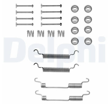 Sada příslušenství, brzdové čelisti DELPHI LY1005