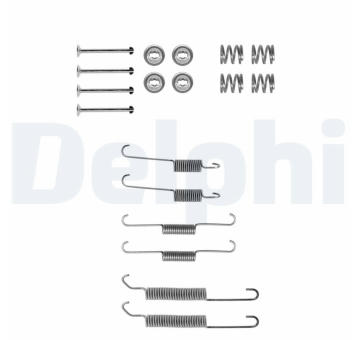Sada příslušenství, brzdové čelisti DELPHI LY1030