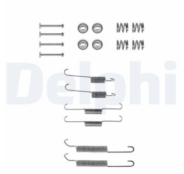 Sada příslušenství, brzdové čelisti DELPHI LY1031