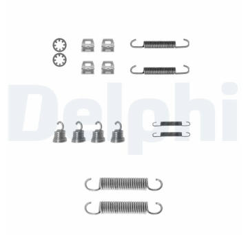 Sada příslušenství, brzdové čelisti DELPHI LY1100