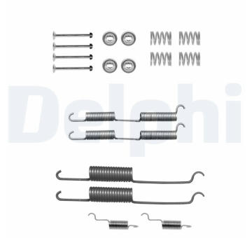 Sada příslušenství, brzdové čelisti DELPHI LY1138