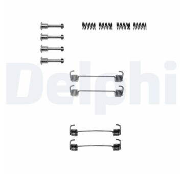 Sada příslušenství, brzdové čelisti DELPHI LY1163
