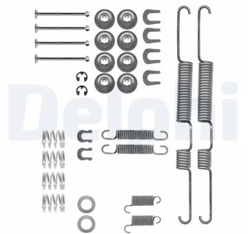 Sada příslušenství, brzdové čelisti DELPHI LY1191
