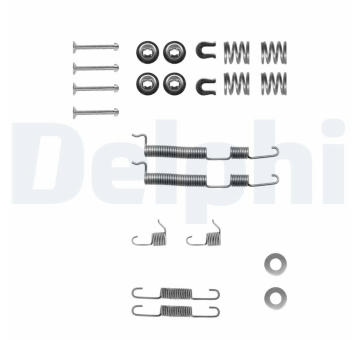 Sada příslušenství, brzdové čelisti DELPHI LY1240