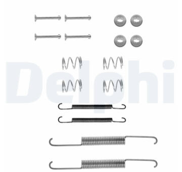 Sada příslušenství, brzdové čelisti DELPHI LY1249