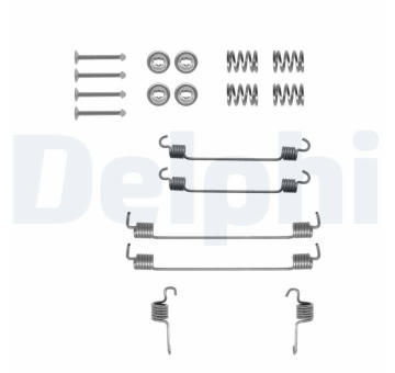 Sada příslušenství, brzdové čelisti DELPHI LY1268