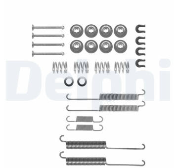 Sada příslušenství, brzdové čelisti DELPHI LY1271