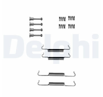 Sada příslušenství, brzdové čelisti DELPHI LY1273