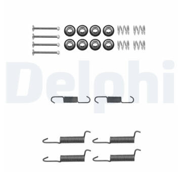 Sada příslušenství, brzdové čelisti DELPHI LY1315