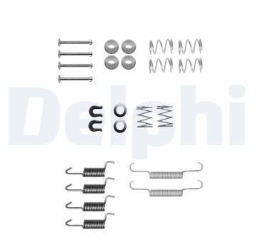 Sada příslušenství, brzdové čelisti DELPHI LY1348