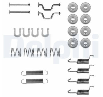 Sada příslušenství, brzdové čelisti DELPHI LY1408