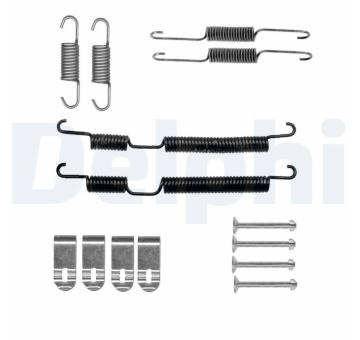 Sada příslušenství, brzdové čelisti DELPHI LY1432
