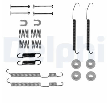 Sada příslušenství, brzdové čelisti DELPHI LY1440