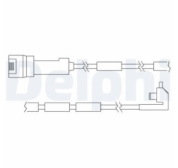 Vystrazny kontakt, opotrebeni oblozeni DELPHI LZ0105