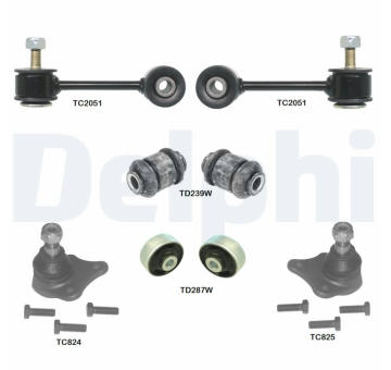 Sada na opravu priečneho závesného ramena DELPHI TC1970KIT-11B1