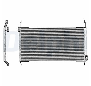 Kondenzátor, klimatizace DELPHI TSP0225160