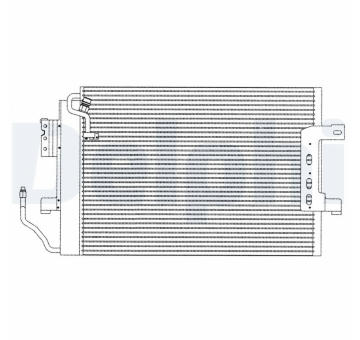 Kondenzátor, klimatizace DELPHI TSP0225210